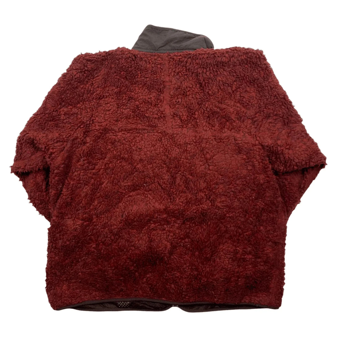 Vintage 90s Red/ Maroon/ Brown Patagonia Full Zip Sherpa Classic Retro X Deep Pile Fleece Jacket - XXL (Recommended Size - XL) | The Streetwear Studio