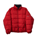 Vintage 90s Red Ralph Lauren Polo Sport Puffer Coat/ Jacket - Large - The Streetwear Studio