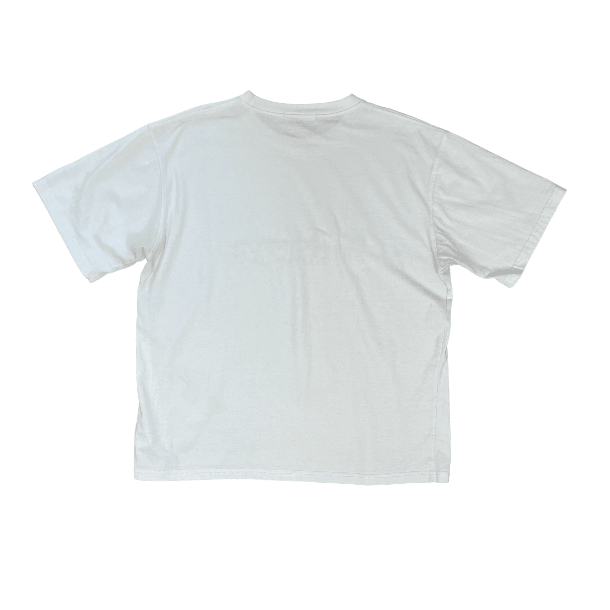 Vintage 90s White Burberry Spell-Out Tee - Medium - The Streetwear Studio