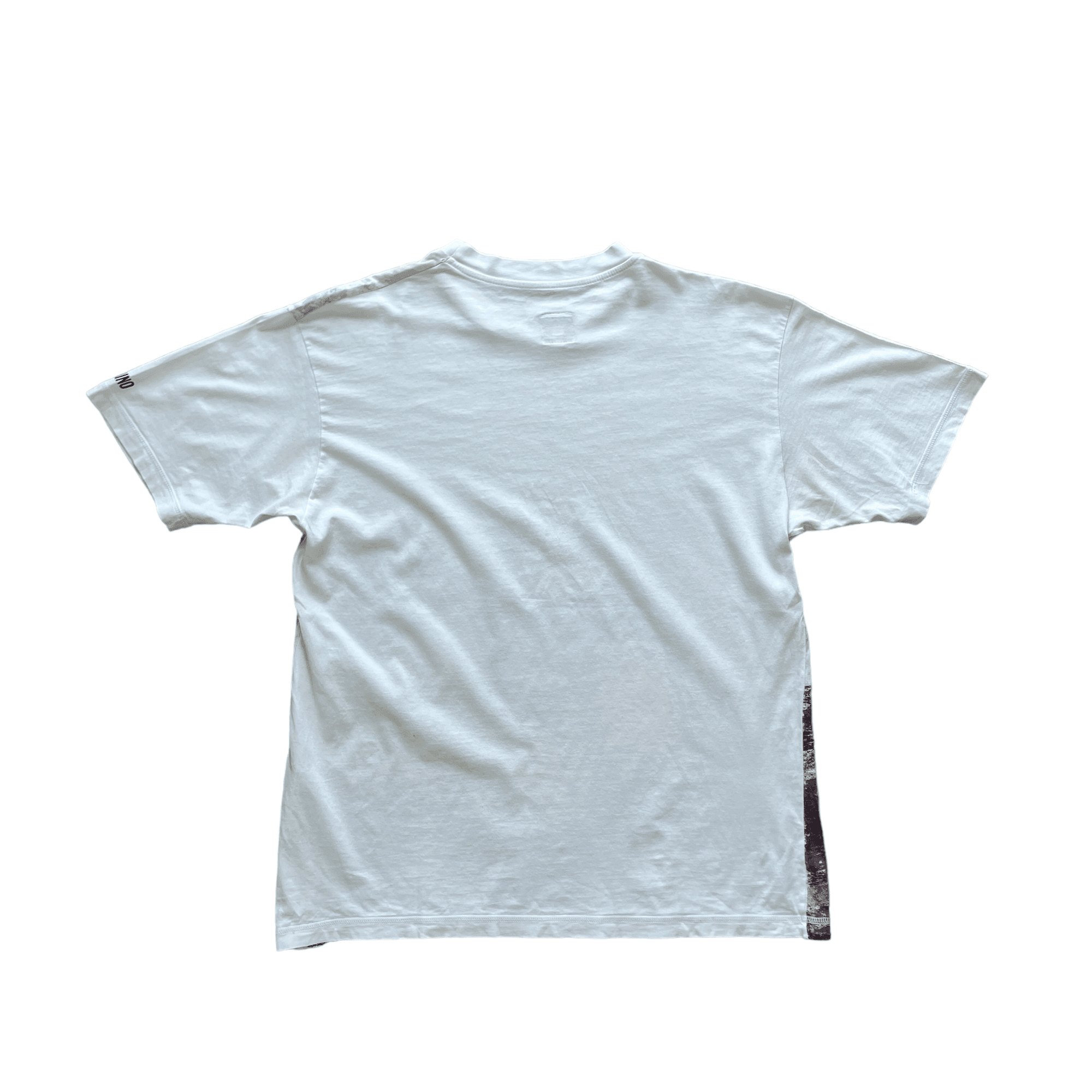 Vintage 90s White Moschino Tee - Large - The Streetwear Studio