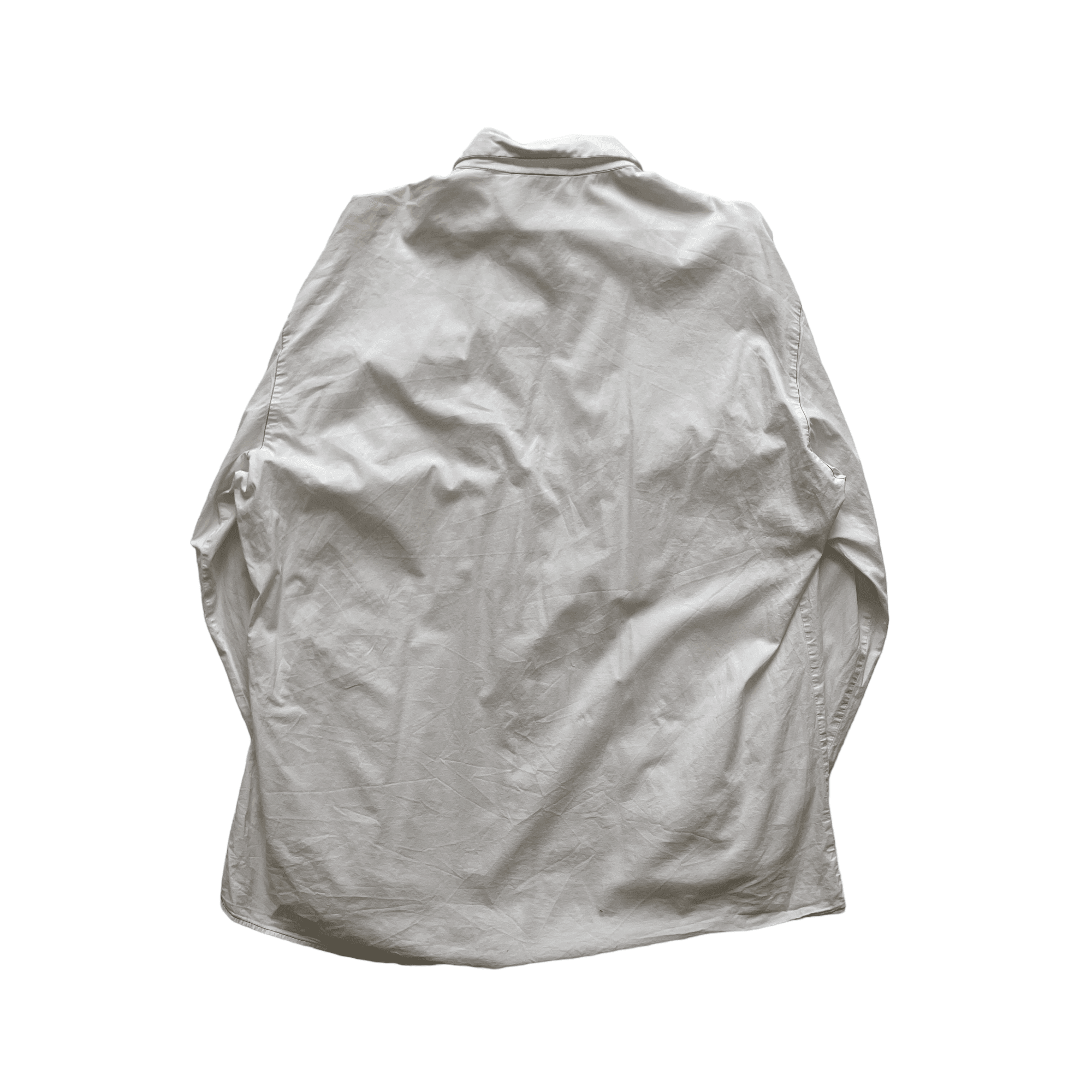 Vintage 90s White Versace Overshirt - Extra Large - The Streetwear Studio