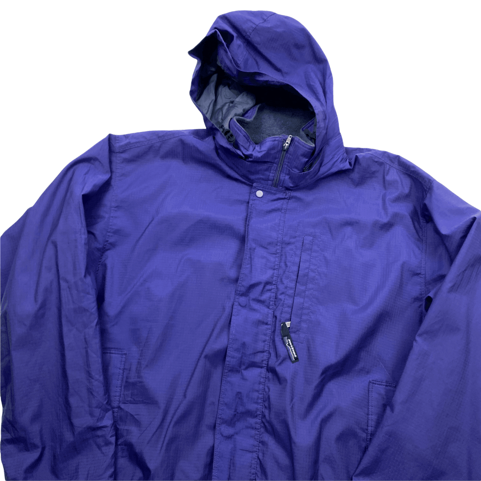 Vintage 90s Women's Purple Patagonia Fleece Lined Jacket - Large - The Streetwear Studio