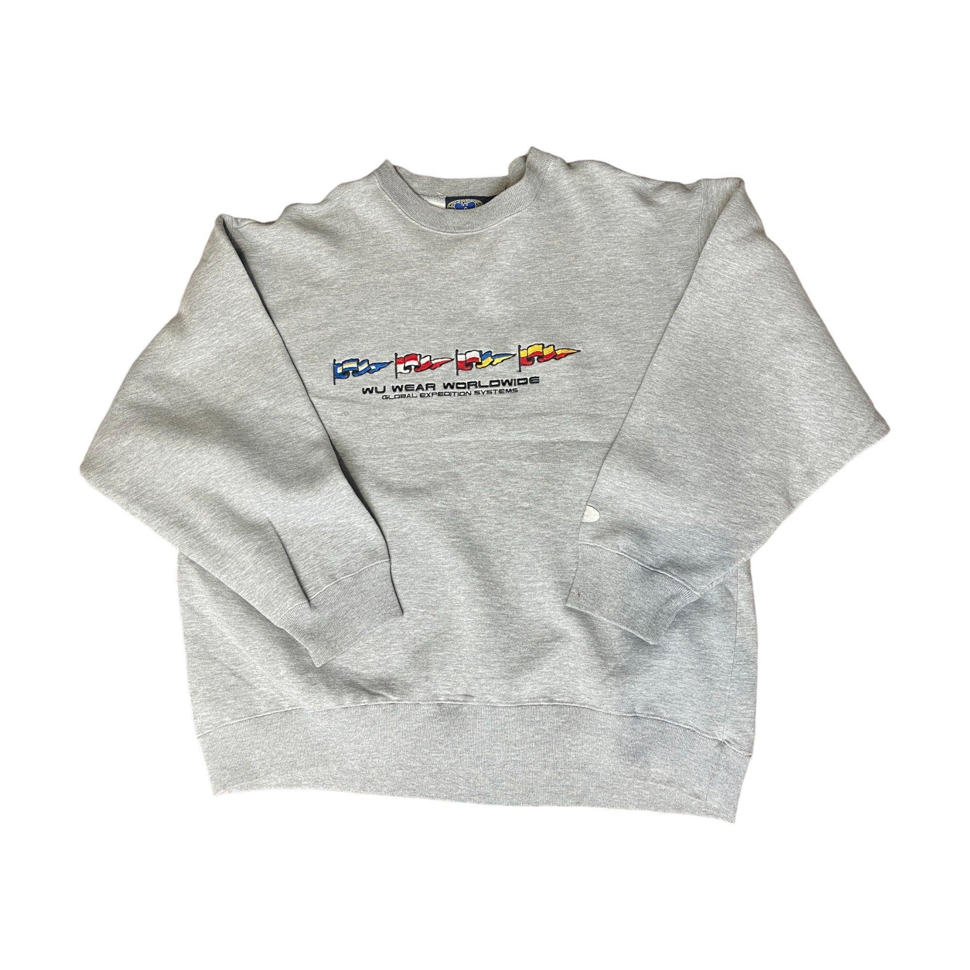 Vintage 90s Wu Tang Sweatshirt - Extra Large - The Streetwear Studio