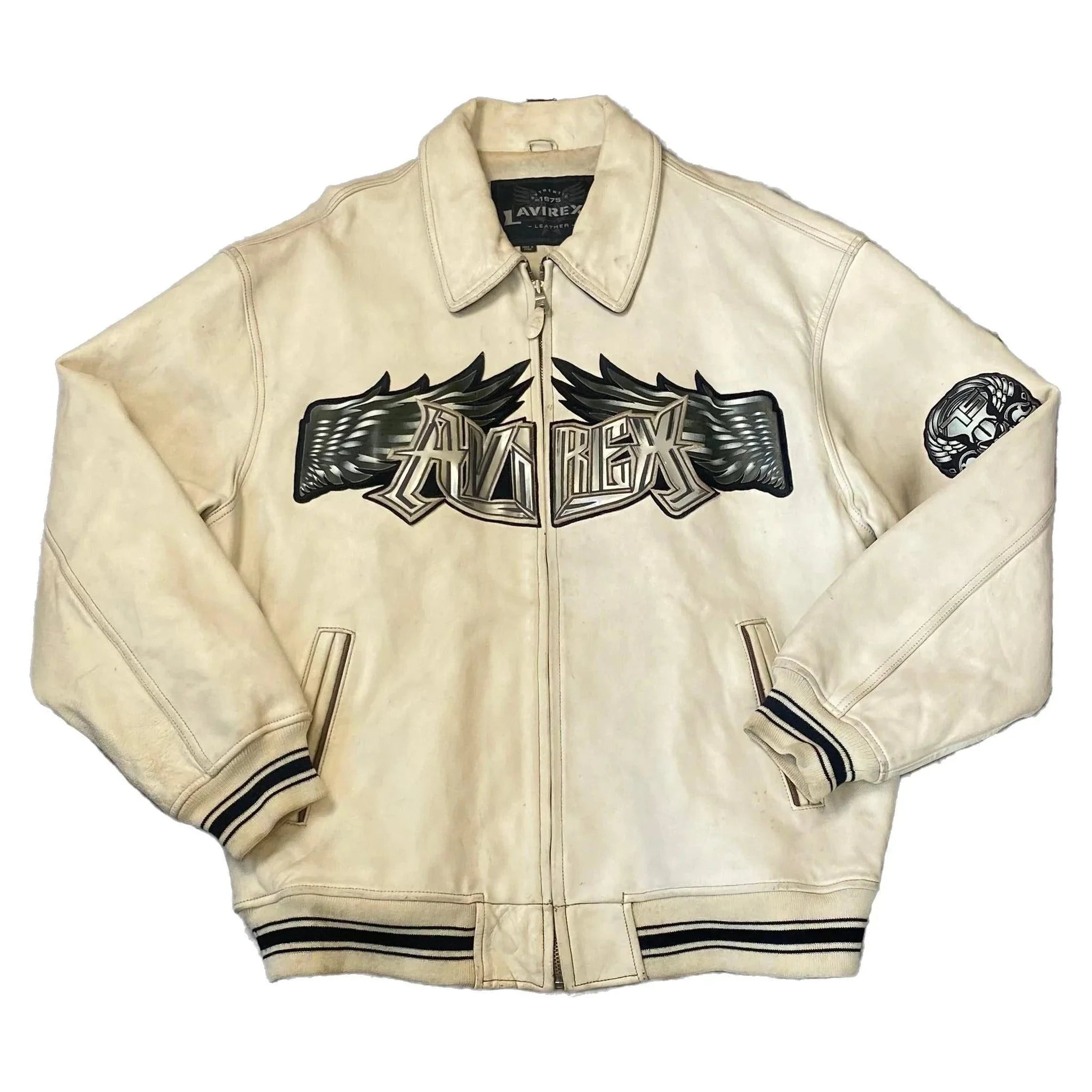 Vintage Avirex Leather Jacket - 4XL | The Streetwear Studio