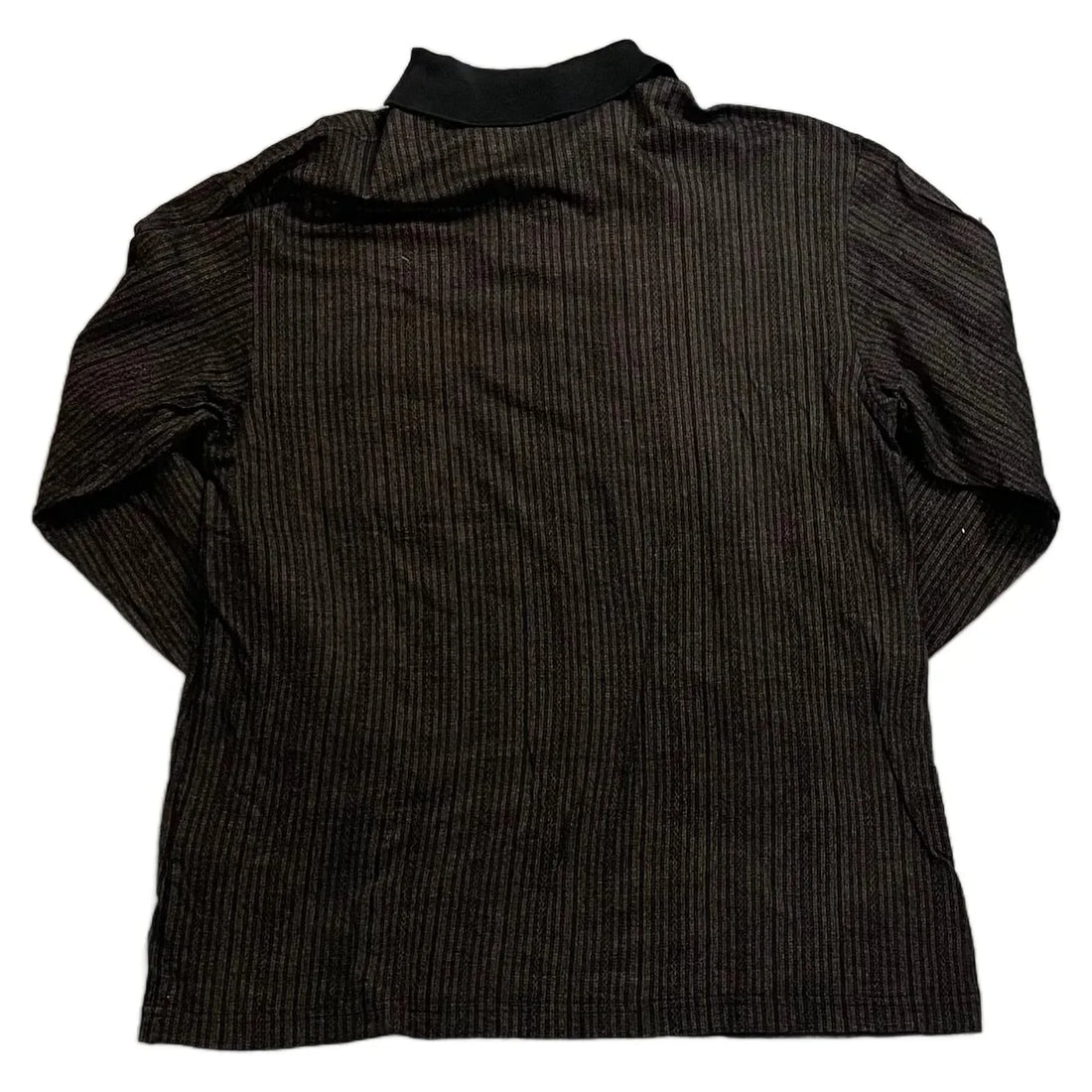 Vintage Balenciaga Long Sleeve Polo Shirt - L | The Streetwear Studio