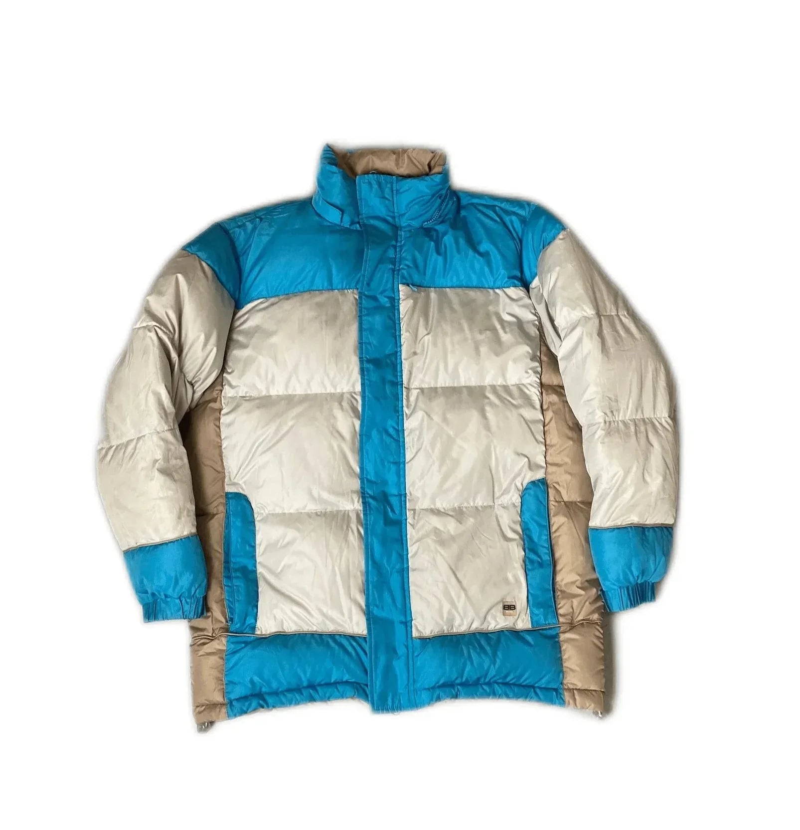 Vintage Balenciaga Reversible Puffer Coat - L | The Streetwear Studio