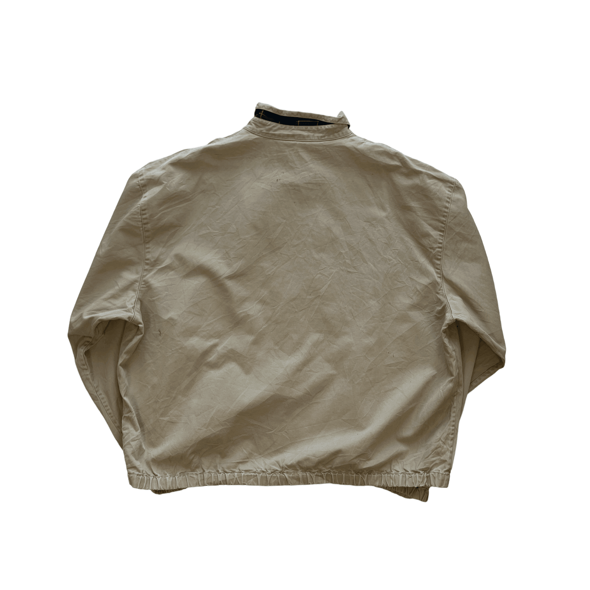 Vintage Beige Polo Ralph Lauren Harrington Jacket - XXL - The Streetwear Studio