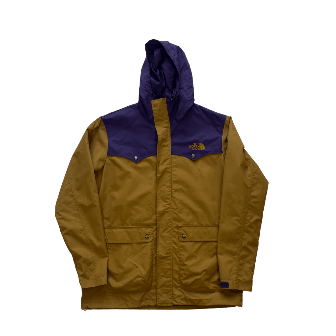 Vintage Beige + Purple The North Face (TNF) Jacket - Large - The Streetwear Studio