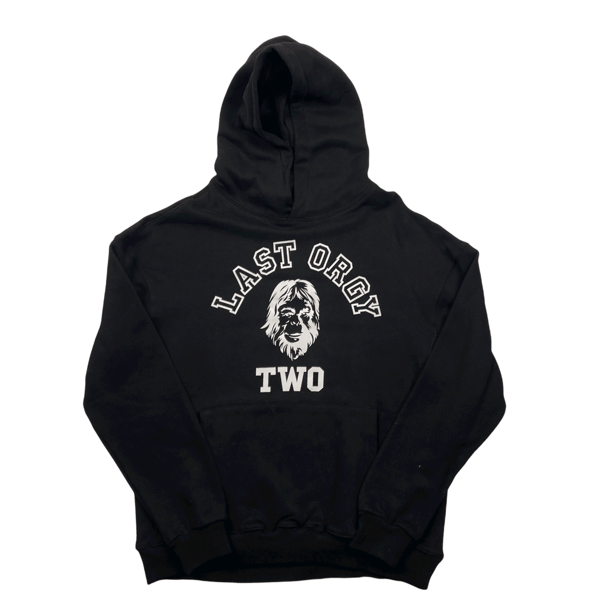 Vintage Black A Bathing Ape (BAPE) x Nowhere x Undercover Last Orgy Hoodie - Medium - The Streetwear Studio