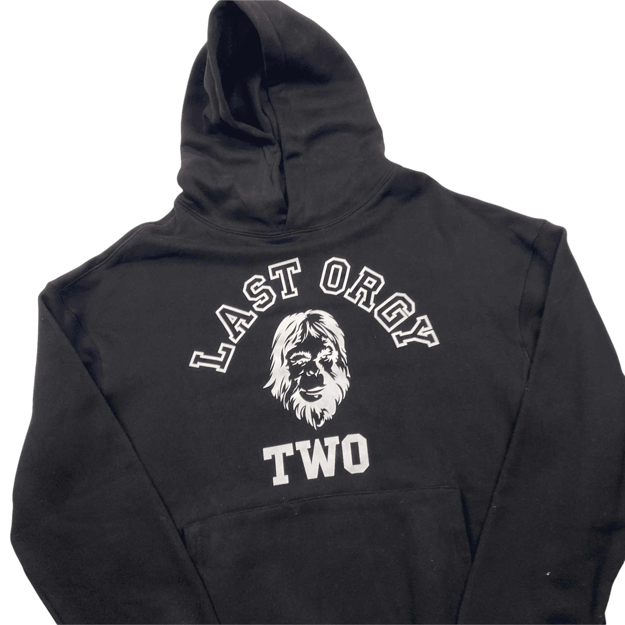 Vintage Black A Bathing Ape (BAPE) x Nowhere x Undercover Last Orgy Hoodie - Medium - The Streetwear Studio