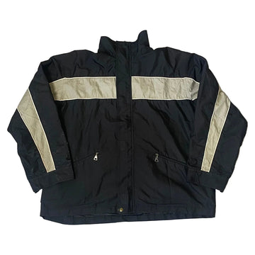 Vintage Black + Grey Prada Jacket - XL | The Streetwear Studio