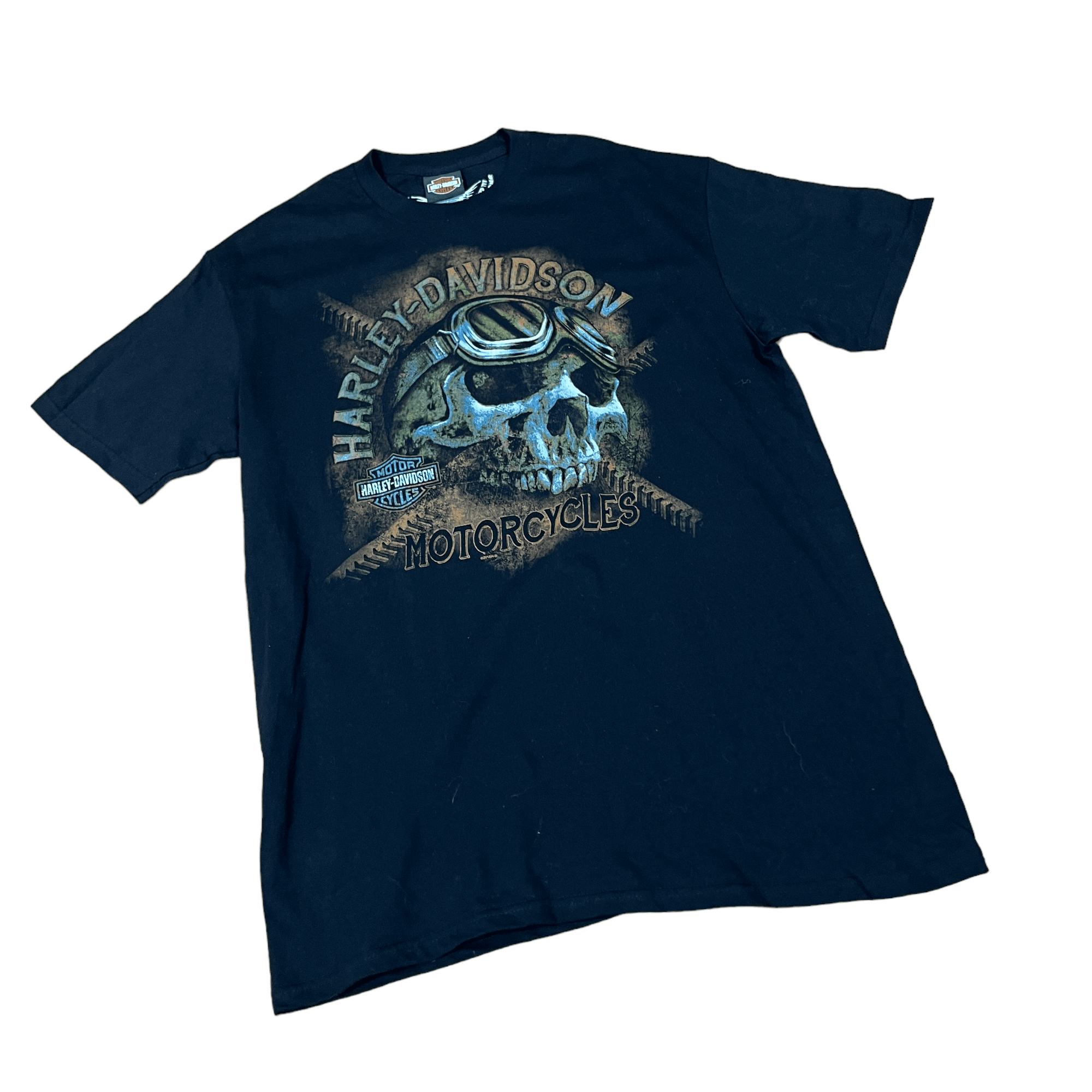 Vintage Black Harley Davidson Tee - Large - The Streetwear Studio