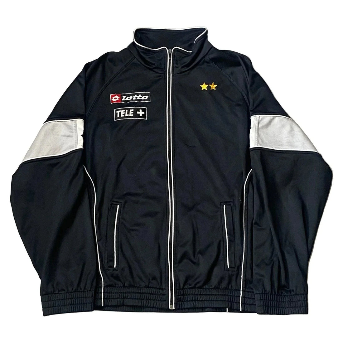 Vintage Black Juventus Jacket - M | The Streetwear Studio