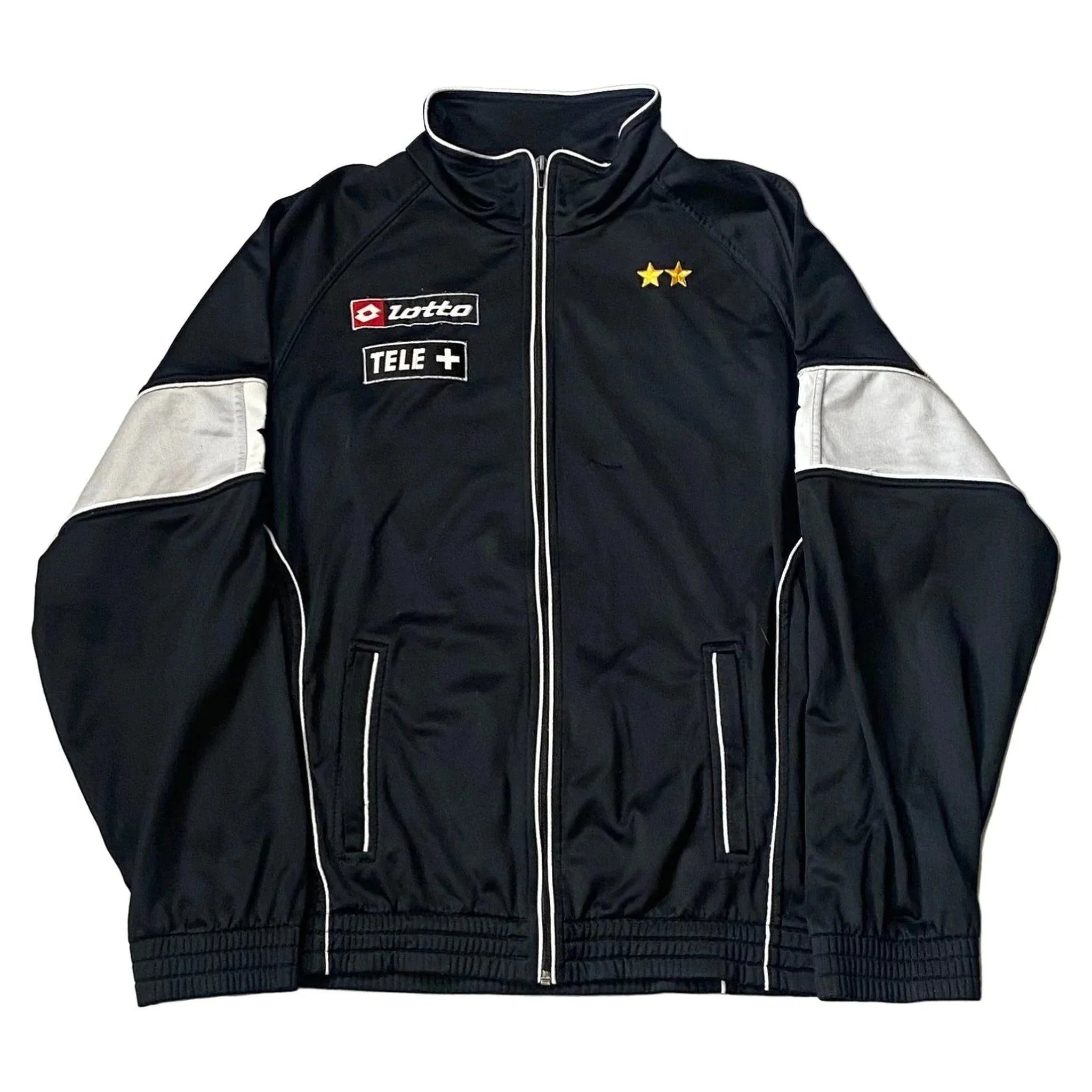 Vintage Black Juventus Jacket - M | The Streetwear Studio