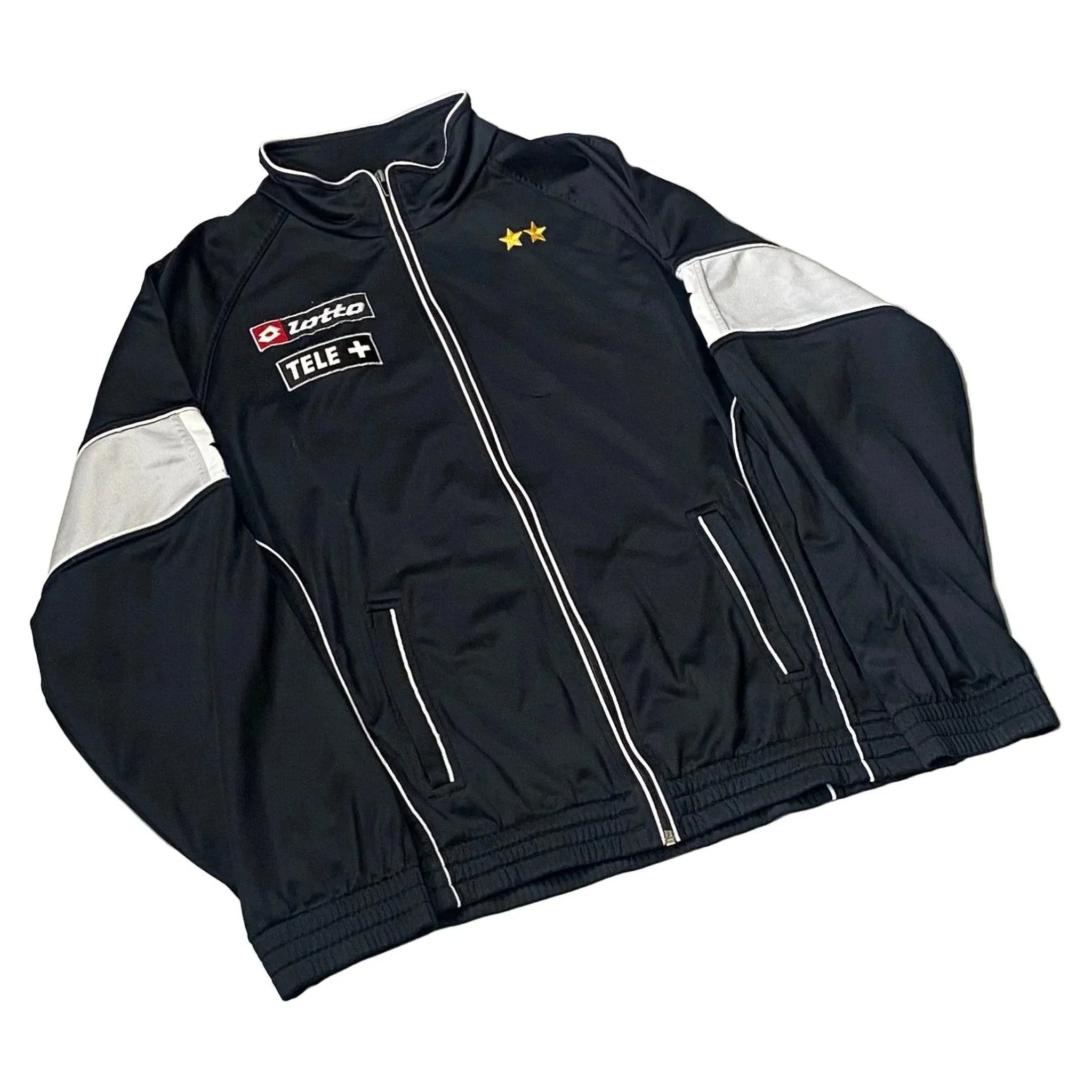 Vintage Black Juventus Jacket - M | The Streetwear Studio