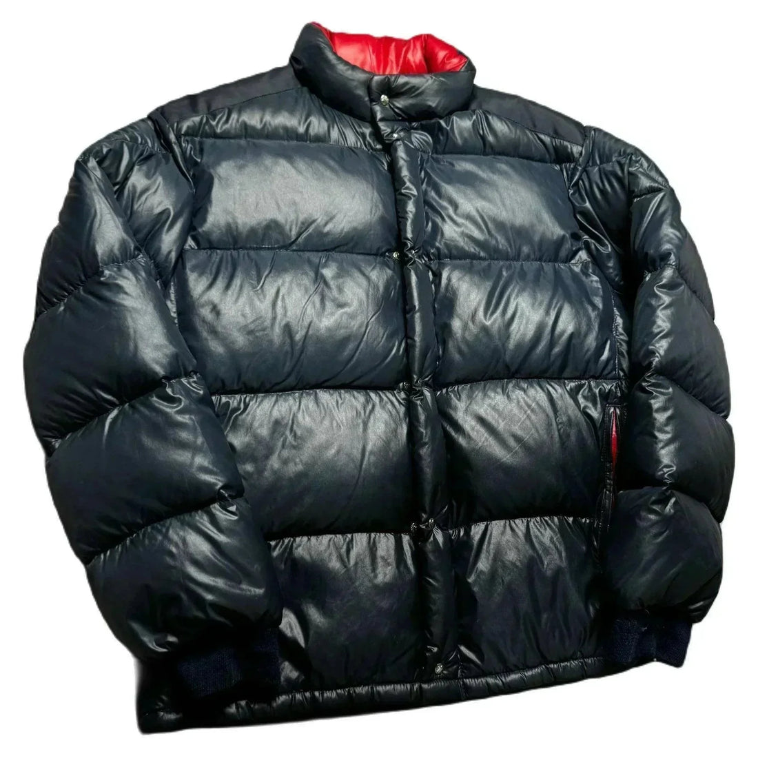Vintage Black Moncler Puffer Coat - L | The Streetwear Studio