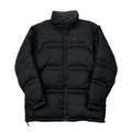 Vintage Black Nike Puffer Coat/ Jacket - Extra Large - The Streetwear Studio