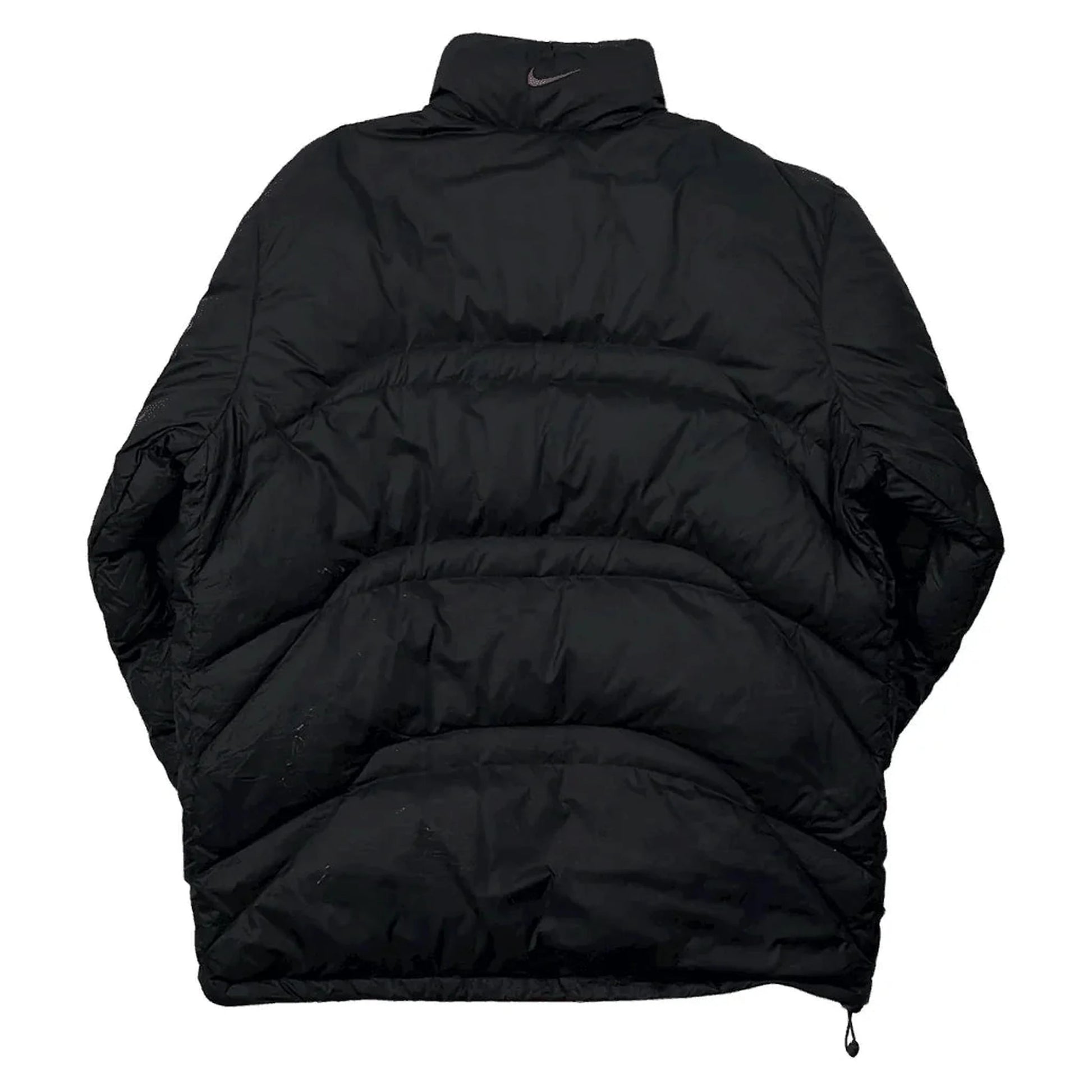 Vintage Black Nike Puffer Coat/ Jacket - XL | The Streetwear Studio
