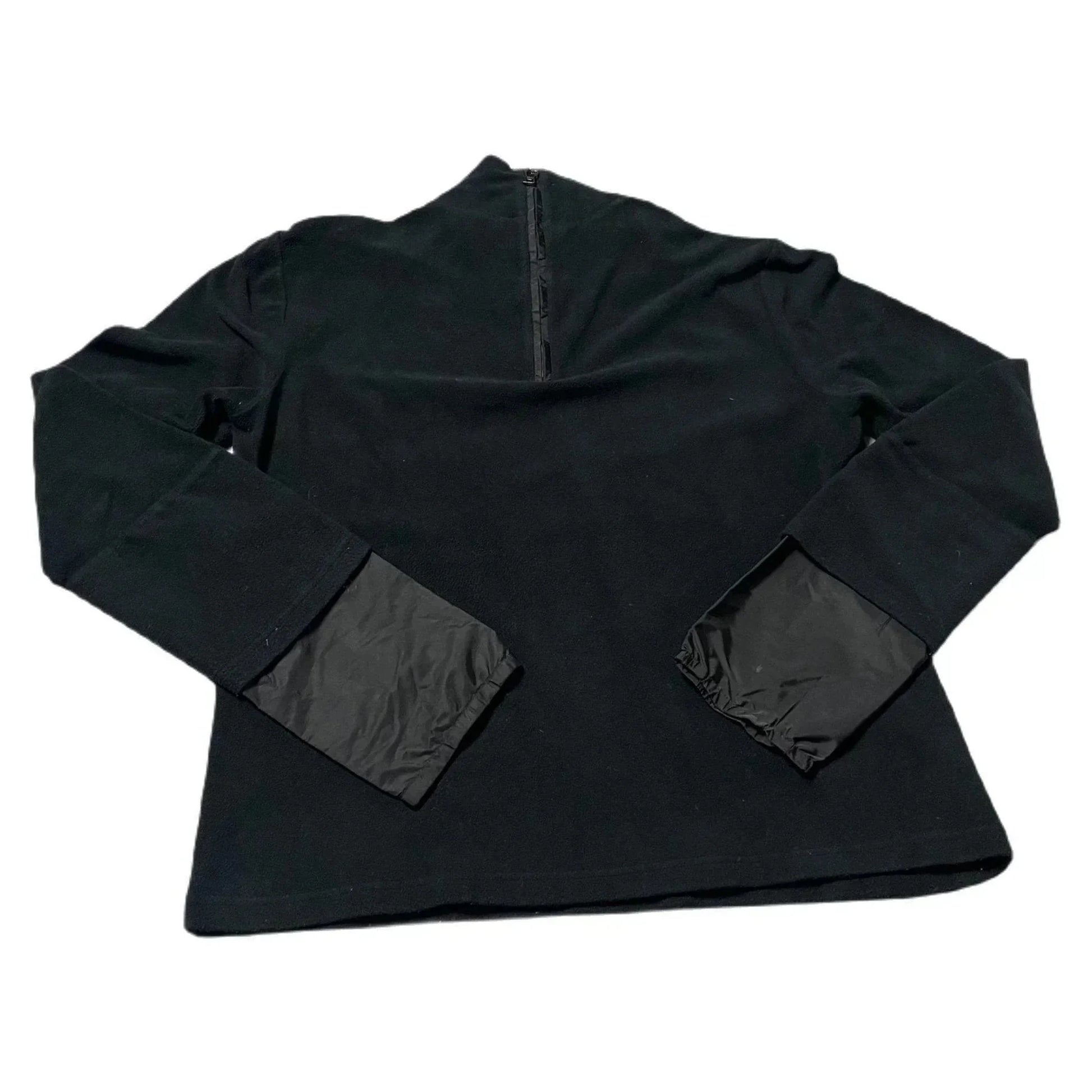 Vintage Black Prada 1/4 Zip Fleece - L | The Streetwear Studio