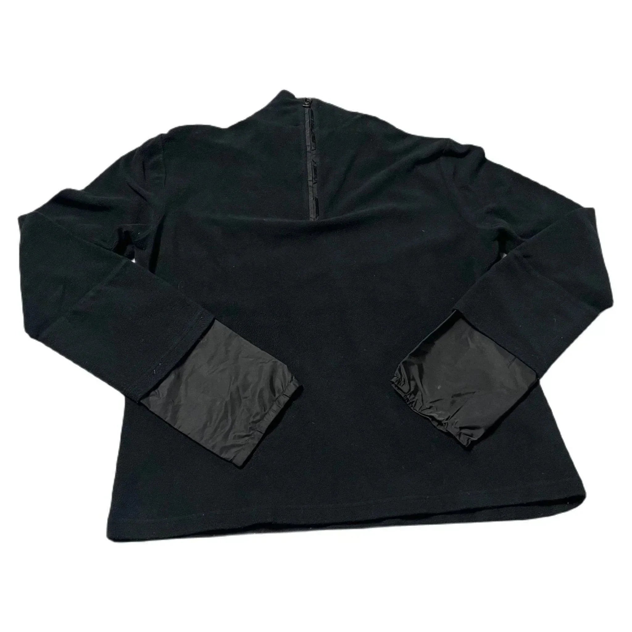 Vintage Black Prada 1/4 Zip Fleece - L | The Streetwear Studio
