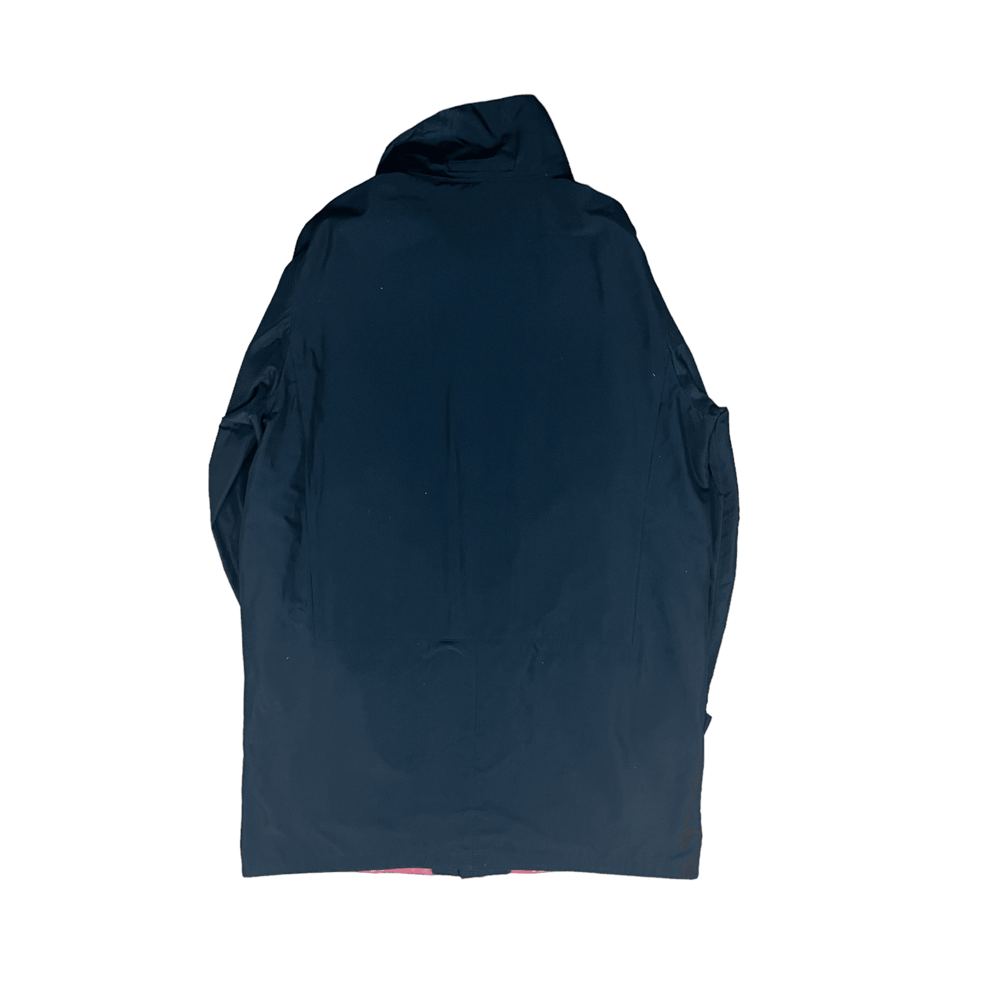 Vintage Black Prada Trench Coat - Extra Large - The Streetwear Studio
