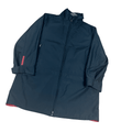 Vintage Black Prada Trench Coat - Extra Large - The Streetwear Studio