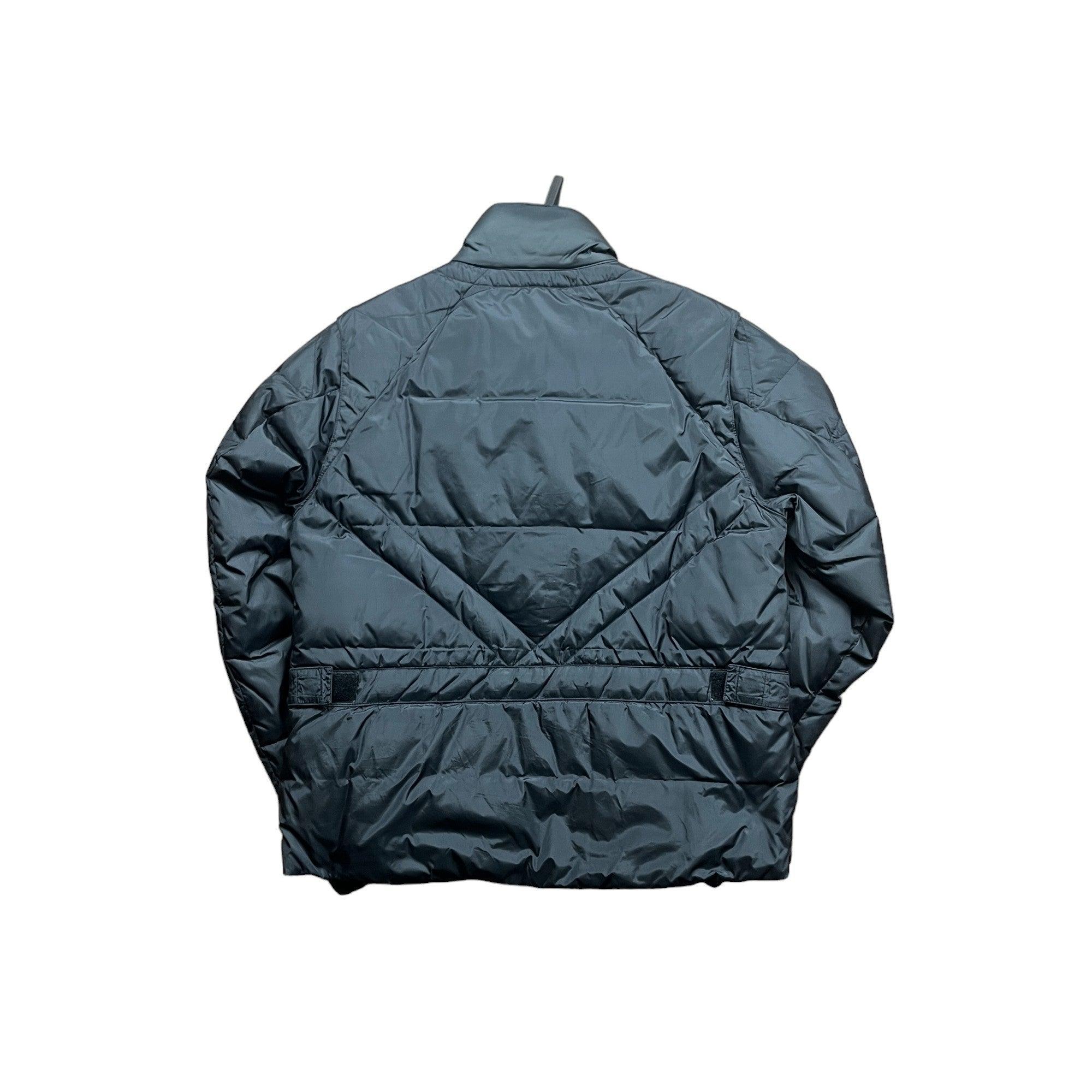 Vintage Black Stone Island Denims Puffer Coat - Medium - The Streetwear Studio