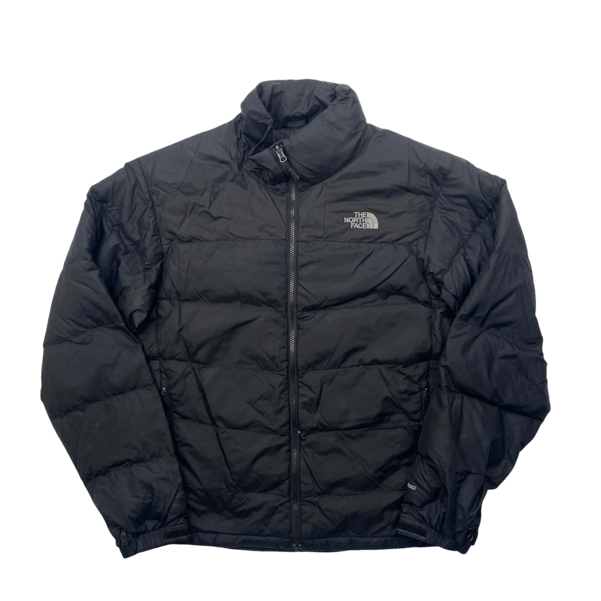 Vintage Black The North Face (TNF) 700 Nuptse Puffer Coat/ Jacket - Small - The Streetwear Studio