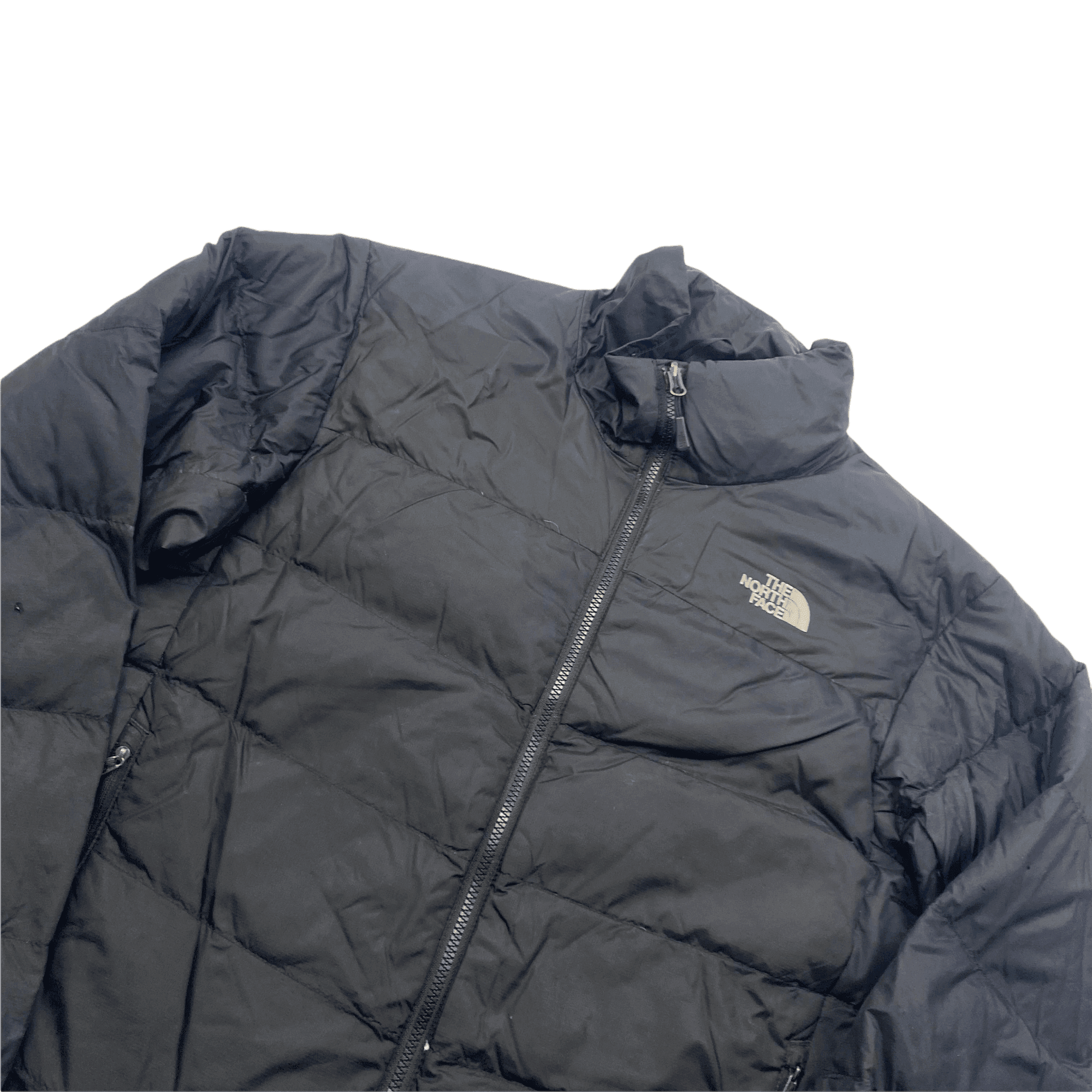 Vintage Black The North Face (TNF) 700 Nuptse Puffer Coat/ Jacket - Small - The Streetwear Studio