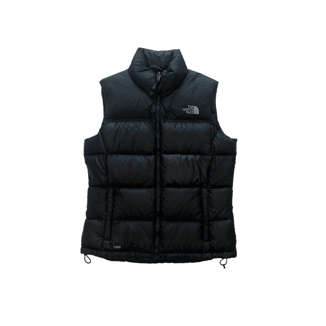 Vintage Black The North Face (TNF) Puffer Gilet - Medium - The Streetwear Studio