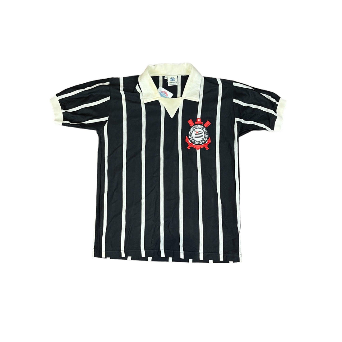 Vintage Black + White Corinthians Tee - Recommended Size - Small - The Streetwear Studio
