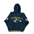 Vintage Black + Yellow USA NFL Tigers Quarter Zip Coat - Large - The Streetwear Studio