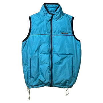 Vintage Blue Balenciaga Puffer Gilet - L | The Streetwear Studio