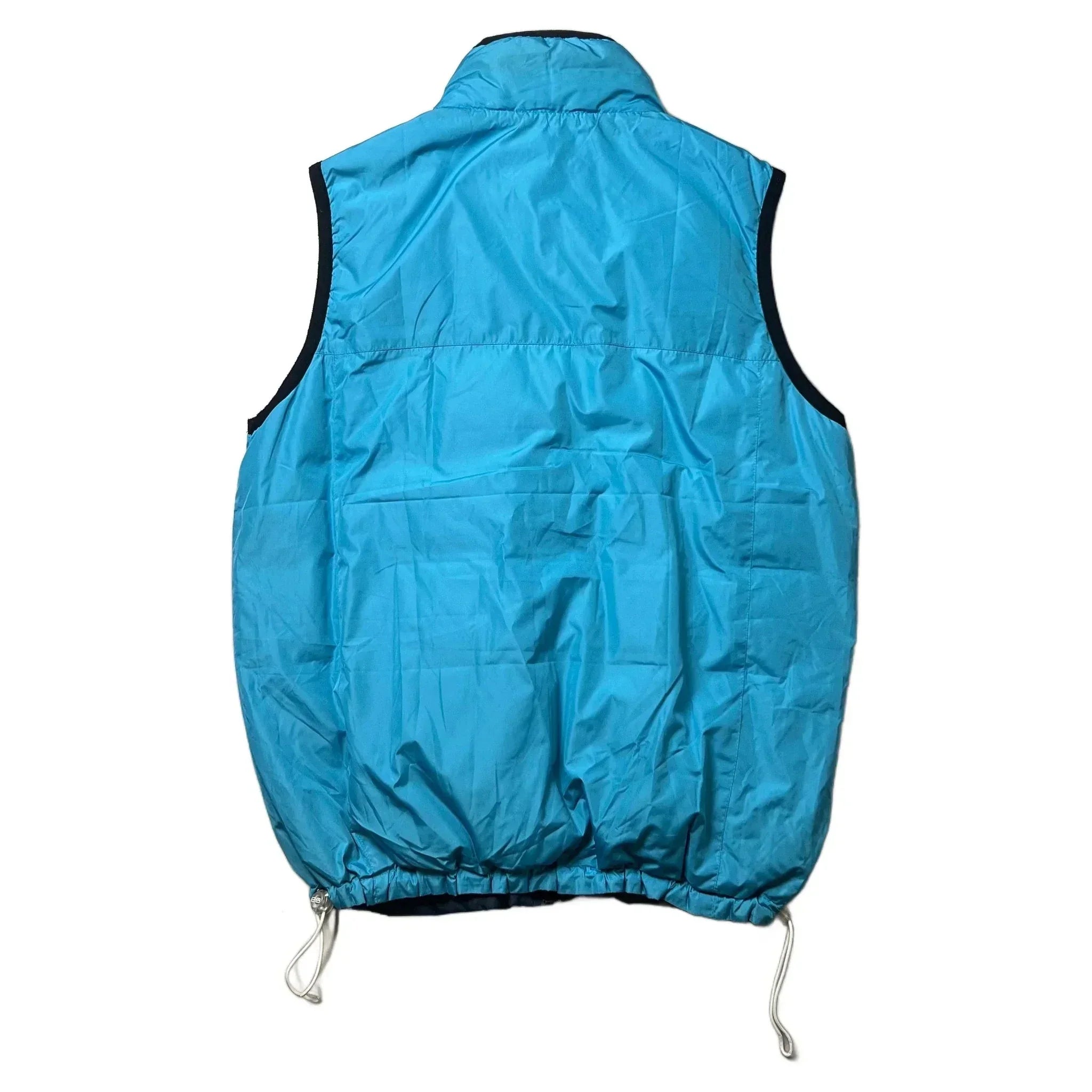 Vintage Blue Balenciaga Puffer Gilet - L | The Streetwear Studio