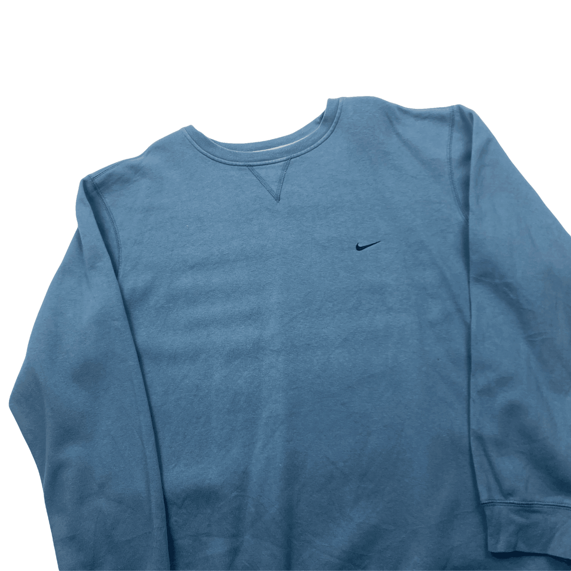 Vintage Blue Nike Sweatshirt - Extra Large - The Streetwear Studio