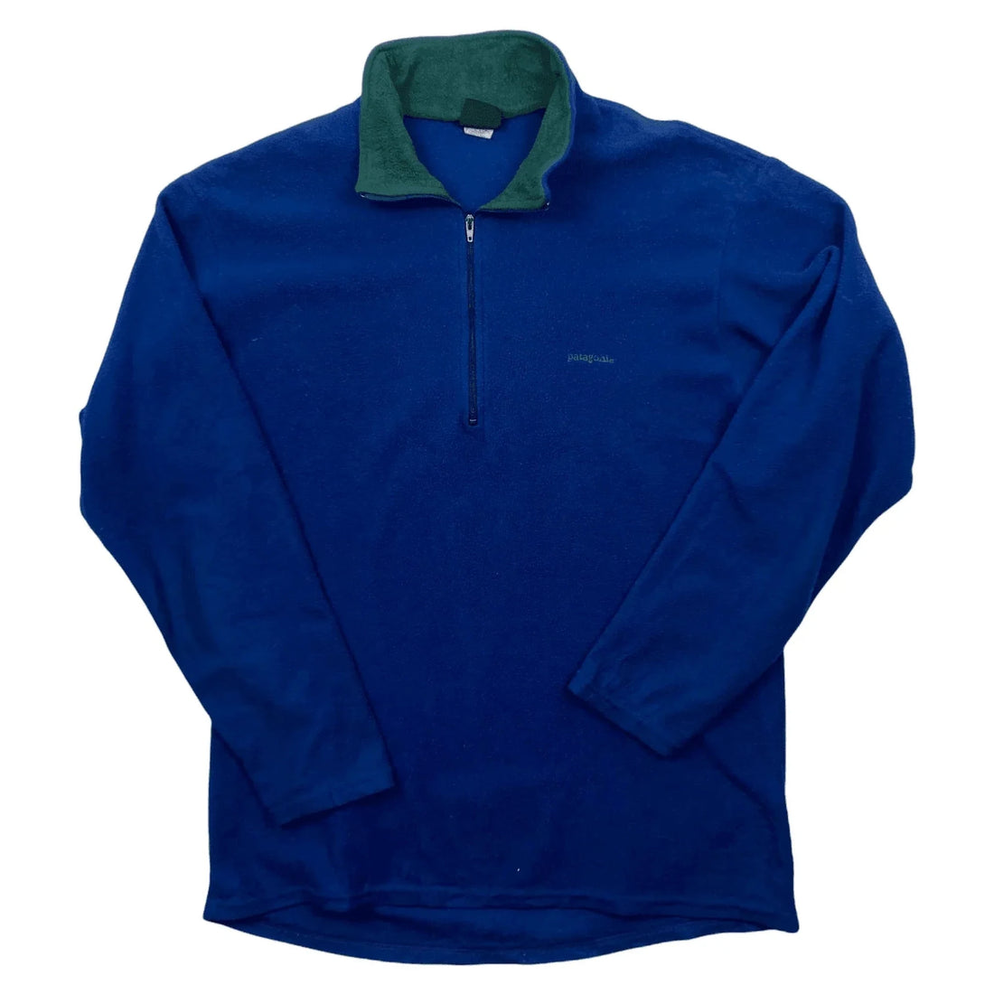 Vintage Blue Patagonia Capilene 1/4 Zip Fleece - L | The Streetwear Studio