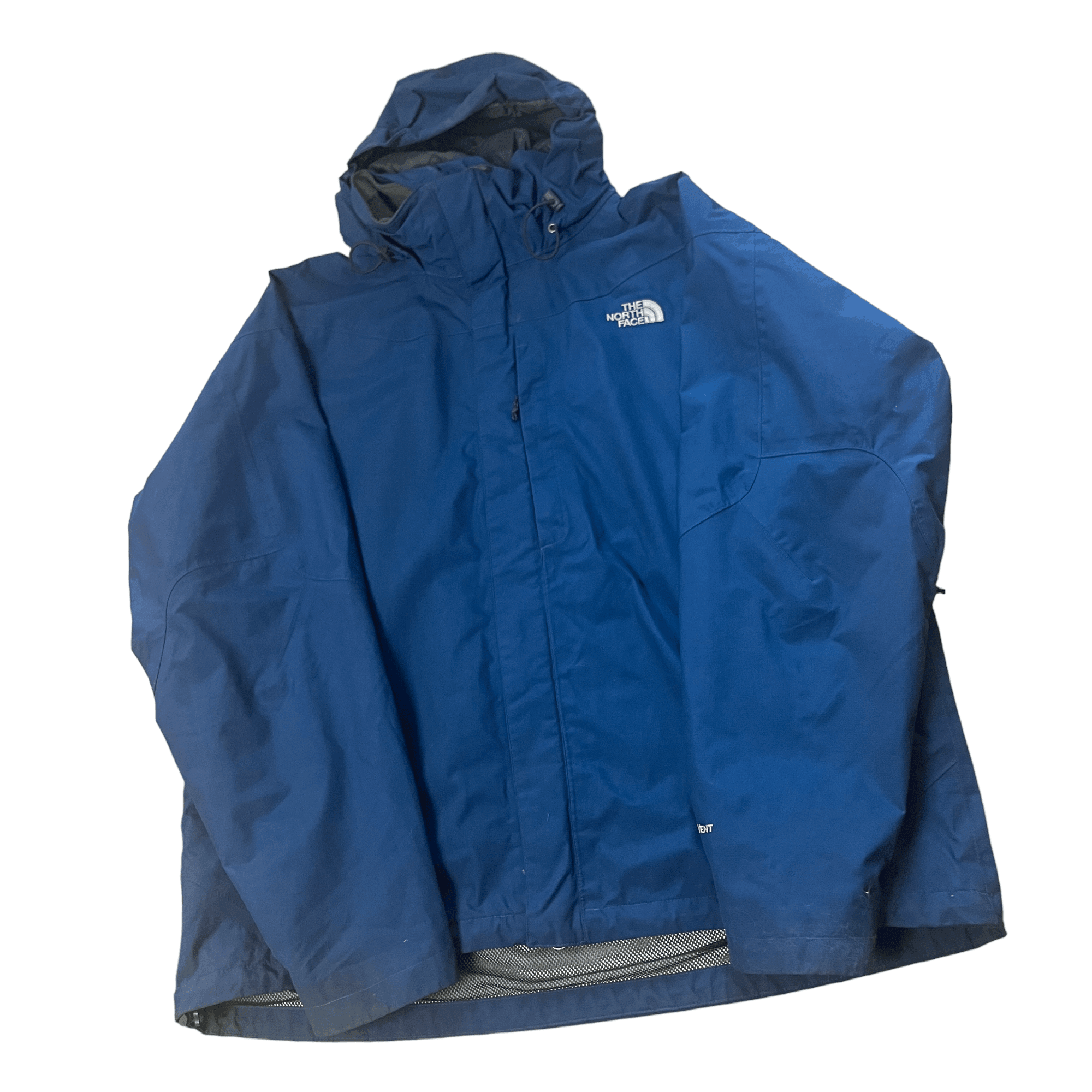 Vintage Blue The North Face (TNF) HyVent Jacket - Extra Large - The Streetwear Studio