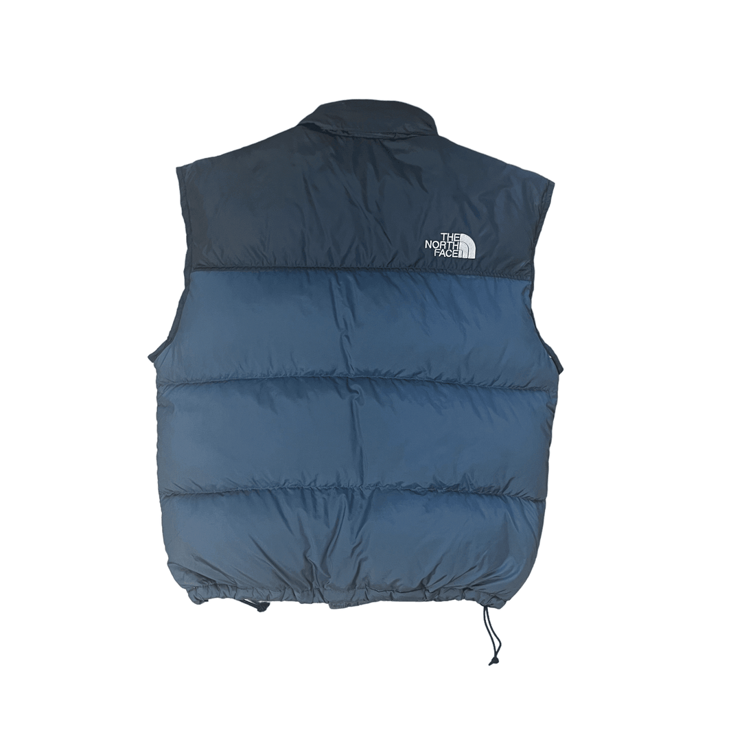 Vintage Blue The North Face (TNF) Puffer Gilet - Large - The Streetwear Studio