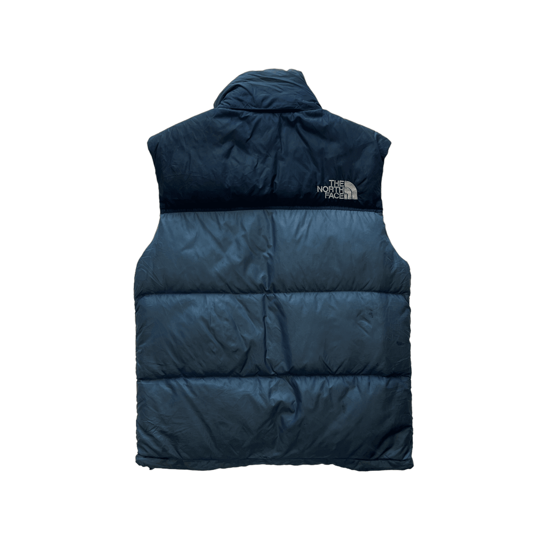 Vintage Blue The North Face (TNF) Puffer Gilet - Small - The Streetwear Studio