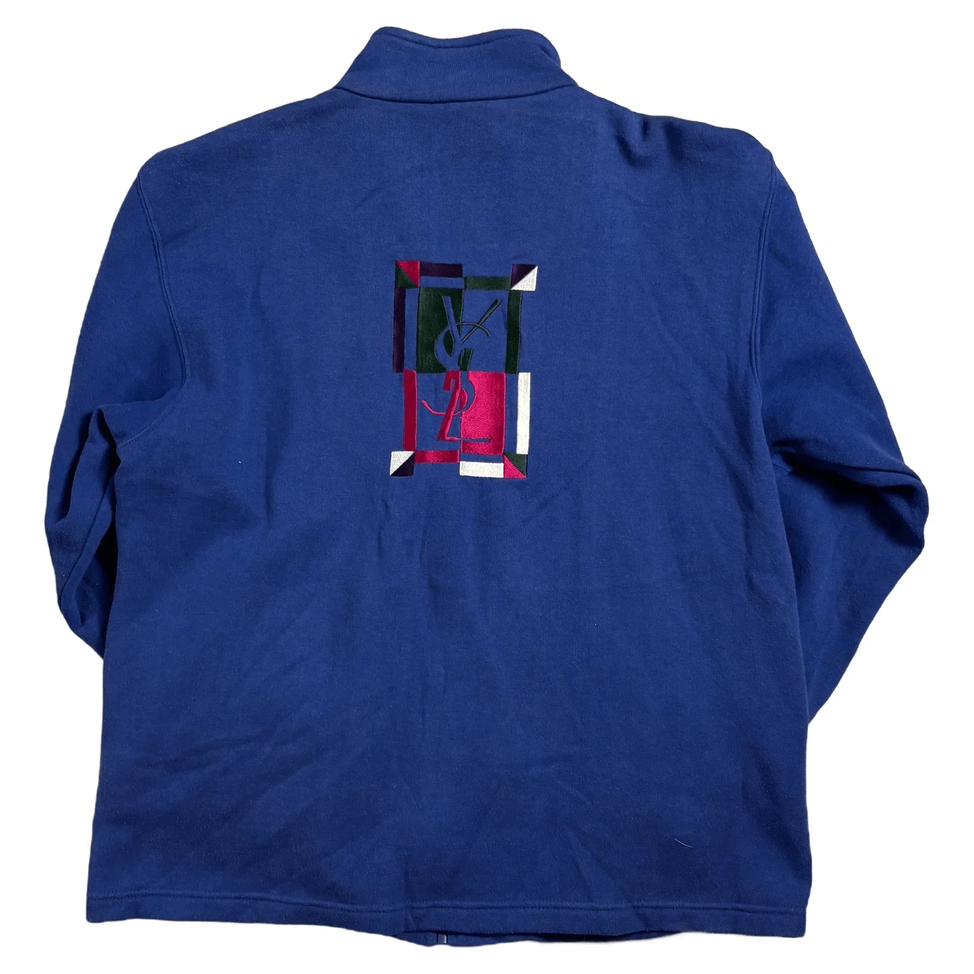 Vintage Blue Yves Saint Laurent (YSL) Jacket - M | The Streetwear Studio