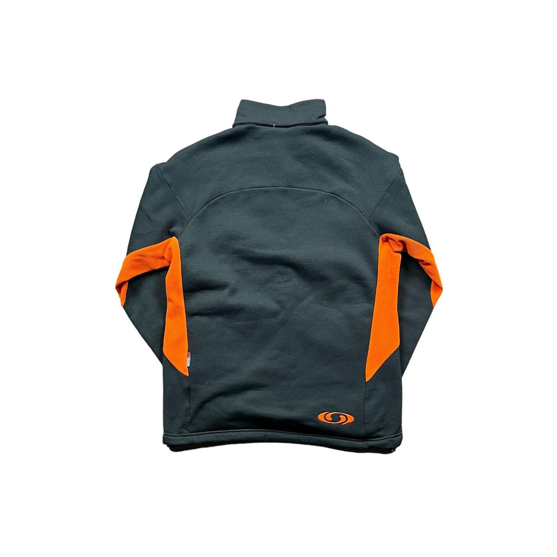 Vintage Brown + Orange Salomon Full Zip Fleece - Medium - The Streetwear Studio