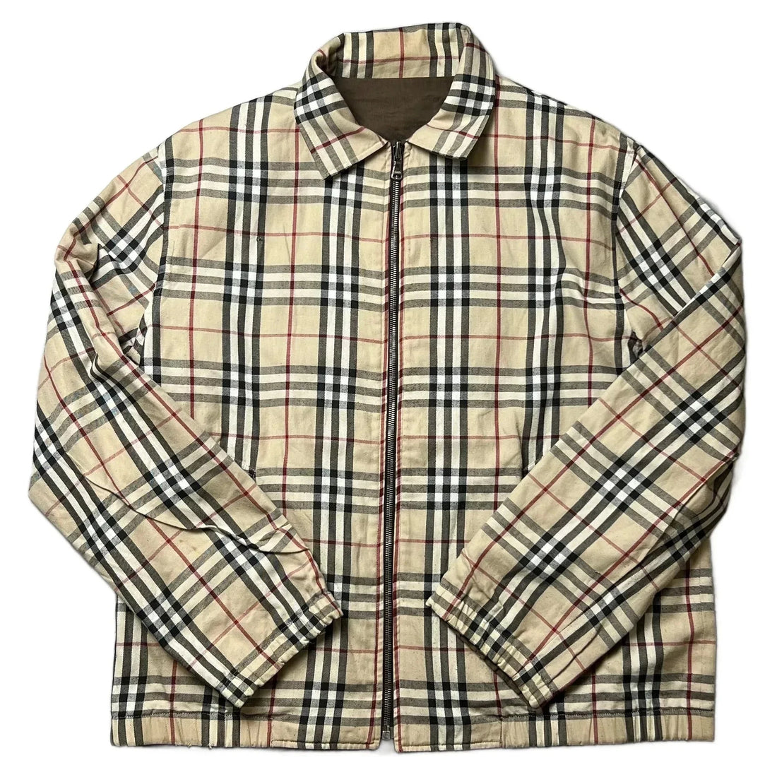 Vintage Burberry Reversible Jacket - L | The Streetwear Studio
