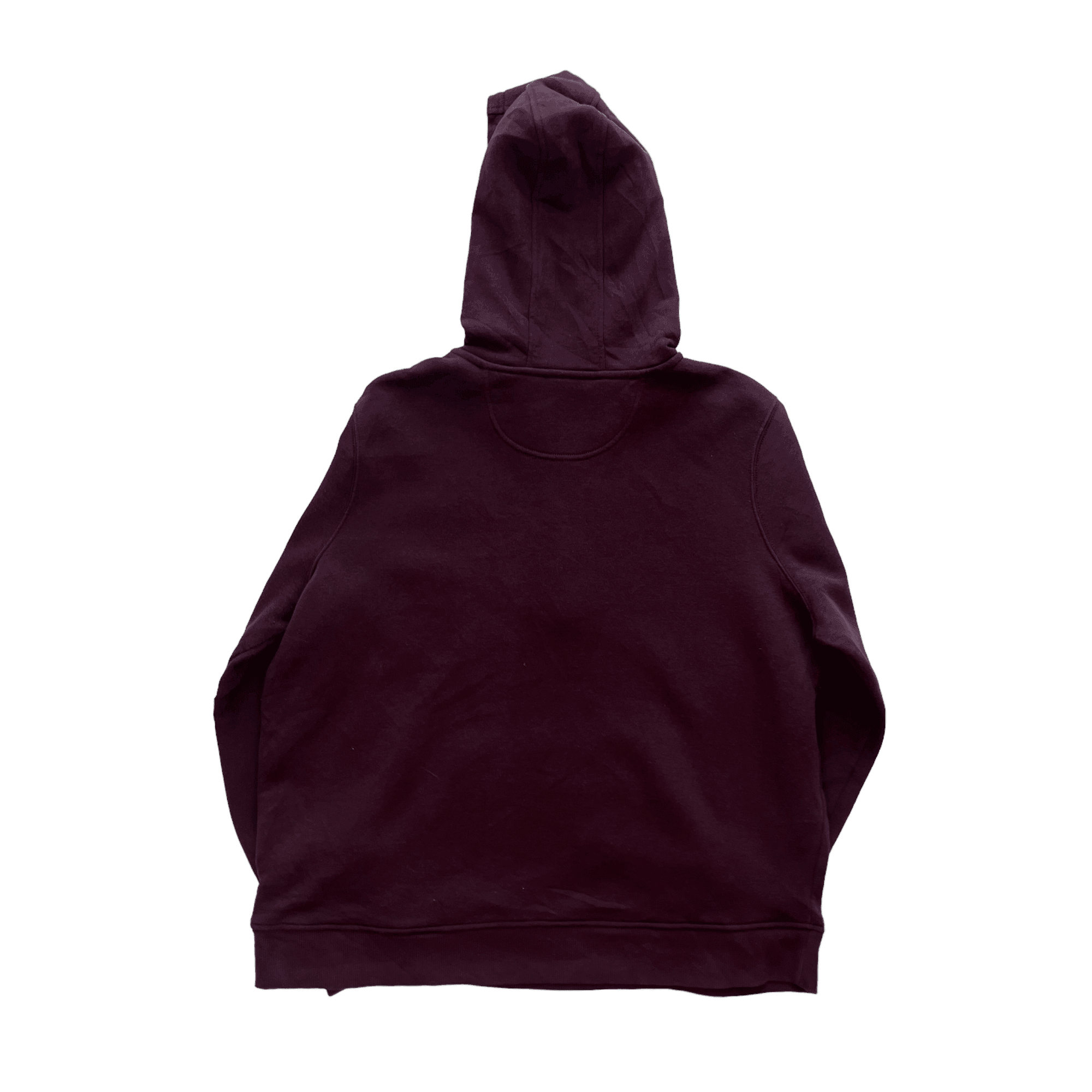 Vintage Burgundy Carhartt Quarter Zip Hoodie - Recommended Size - Extra Large - The Streetwear Studio