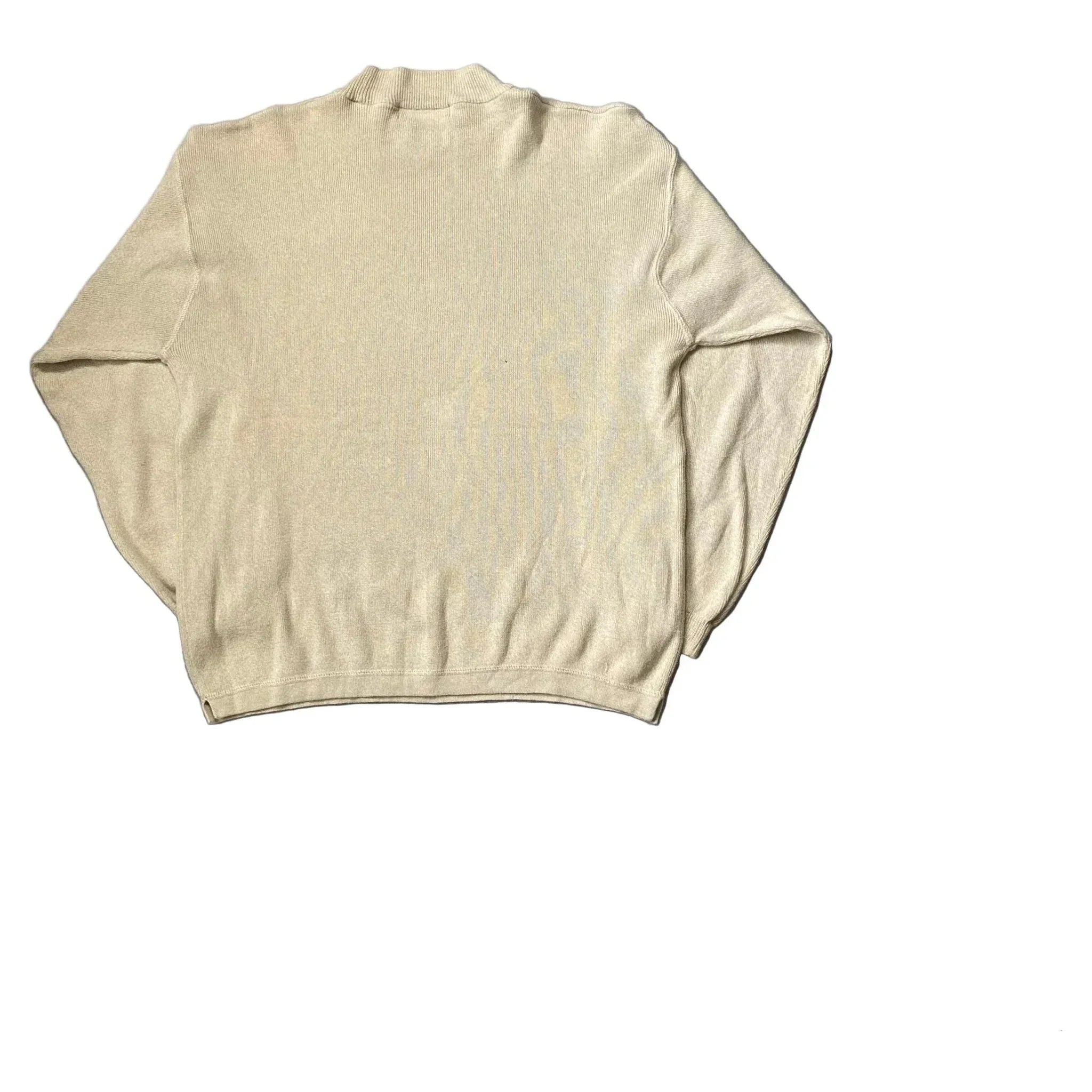 Vintage Cream Balenciaga Knitted Sweatshirt - M | The Streetwear Studio