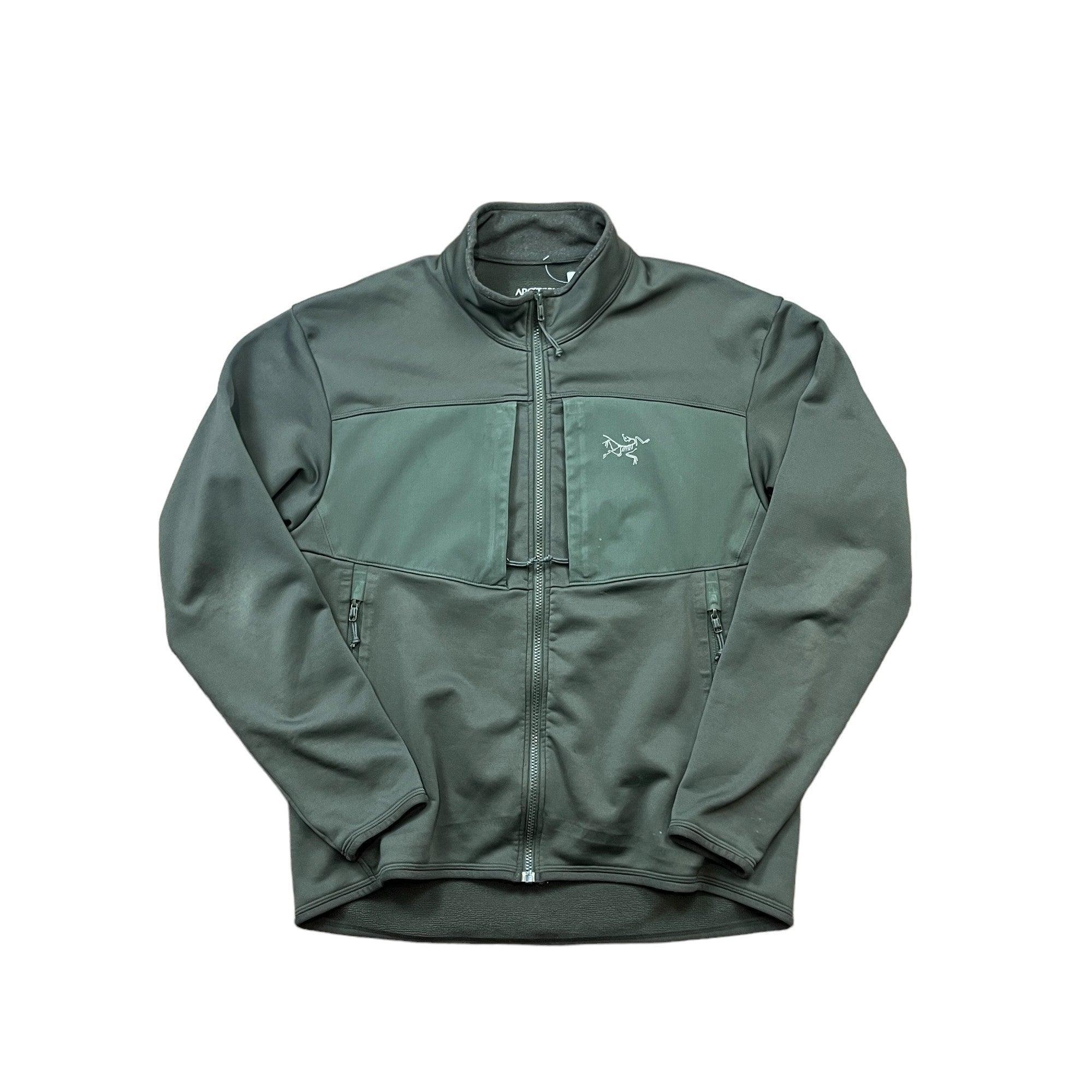 Vintage Green Arc'Teryx Full Zip Fleece Lined Jacket - Large - The Streetwear Studio