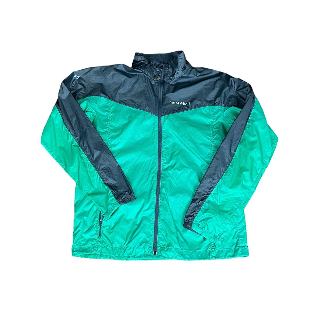 Vintage Green + Grey Montbell Jacket - Large - The Streetwear Studio