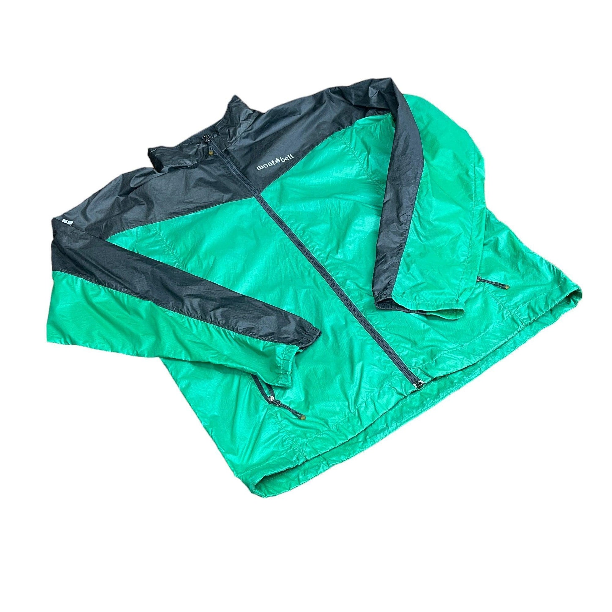 Vintage Green + Grey Montbell Jacket - Large - The Streetwear Studio