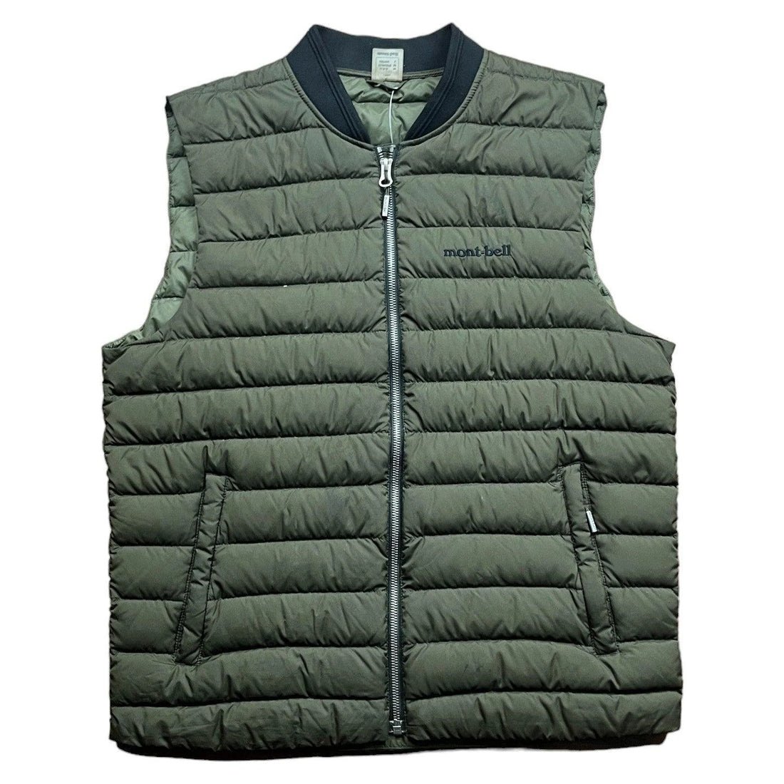 Vintage Green Montbell Puffer Gilet - M | The Streetwear Studio