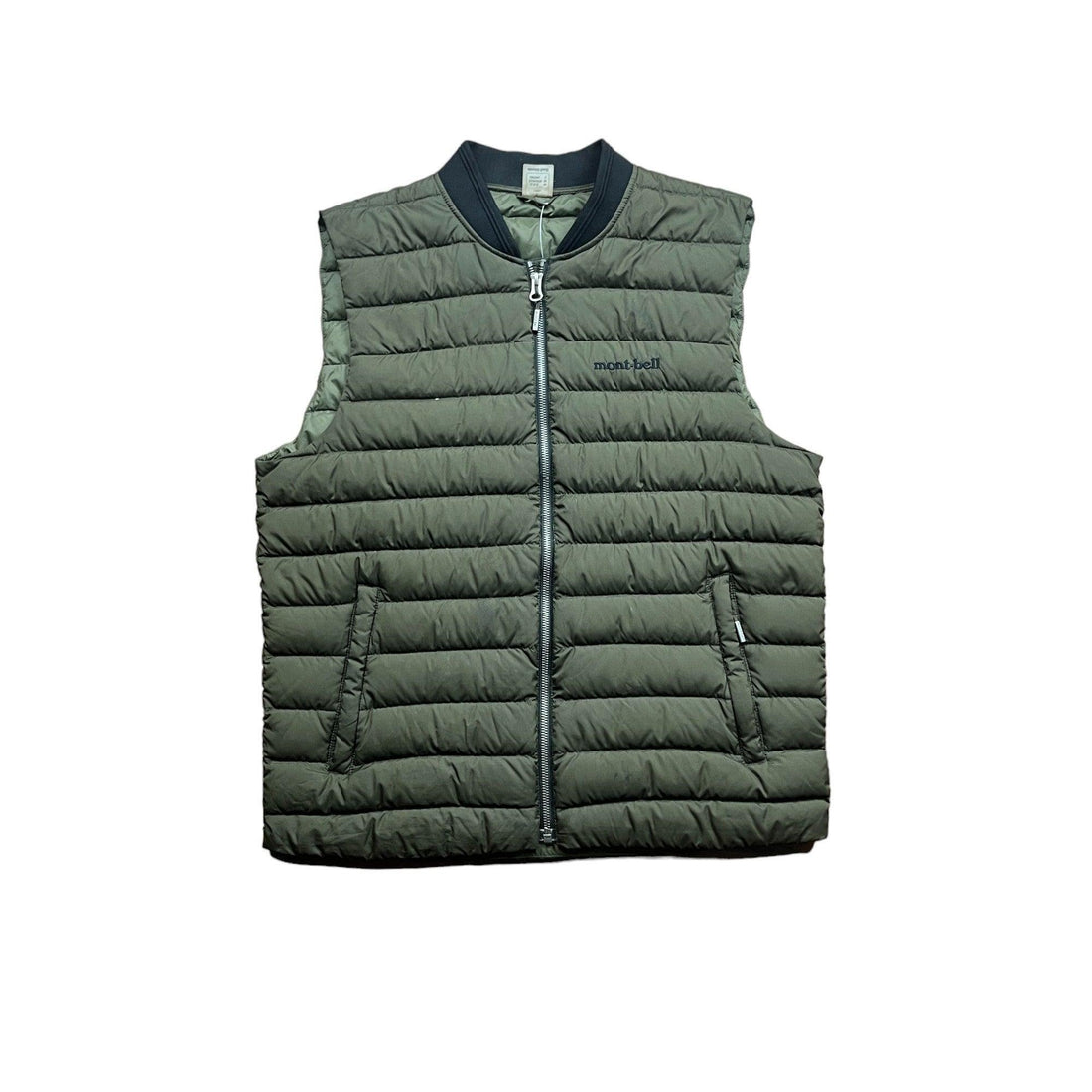 Vintage Green Montbell Puffer Gilet - Medium - The Streetwear Studio