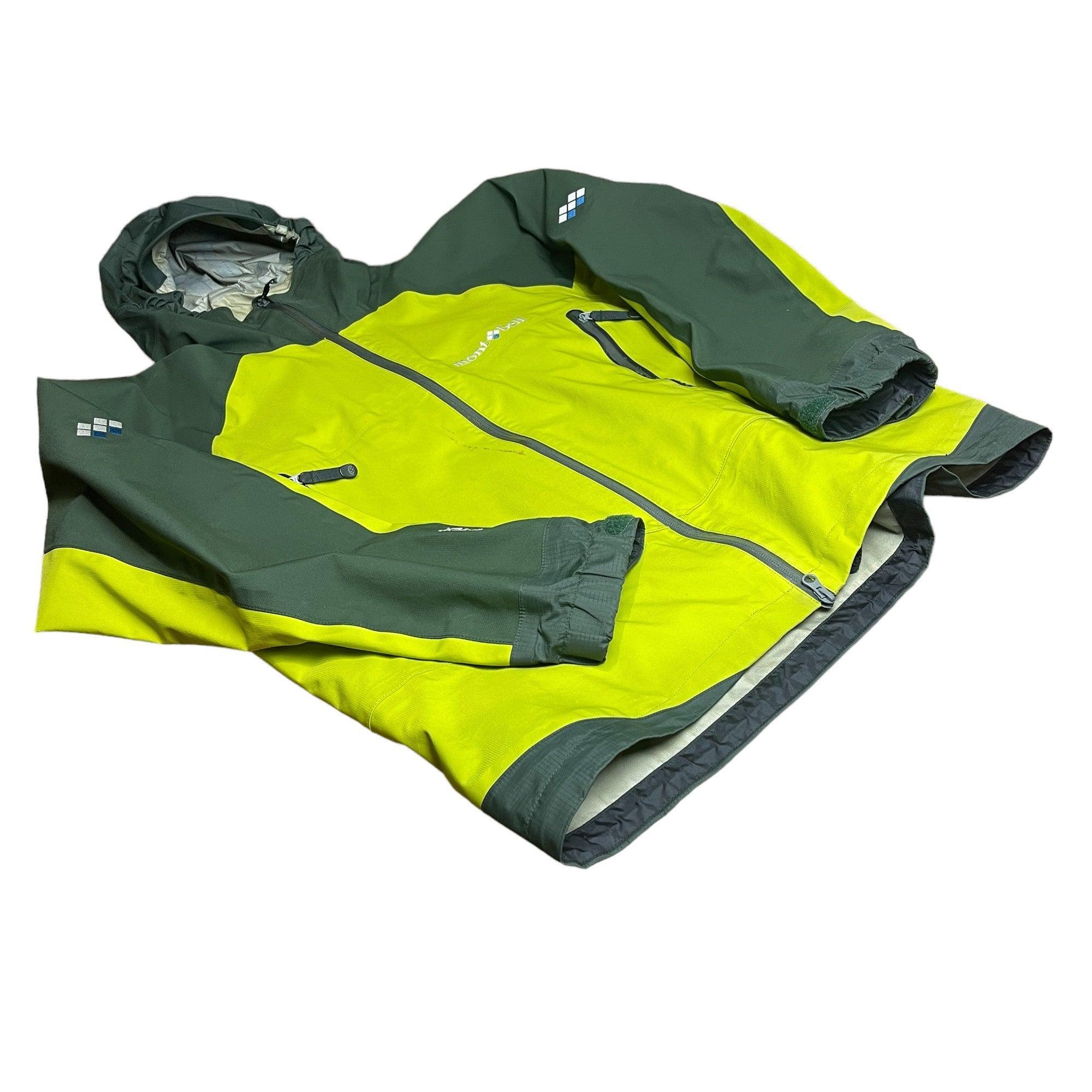 Vintage Green Montbell Waterproof Gore-Tex Jacket - Medium - The Streetwear Studio